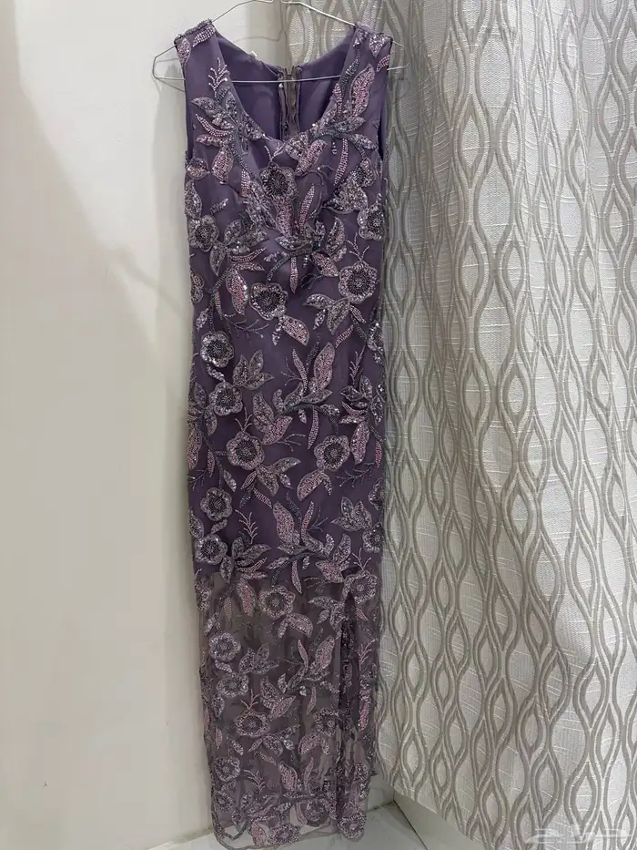 فستان سهره مقاس سمول (لم يتم لبسه ابدا  بسبب المقاس ) 0