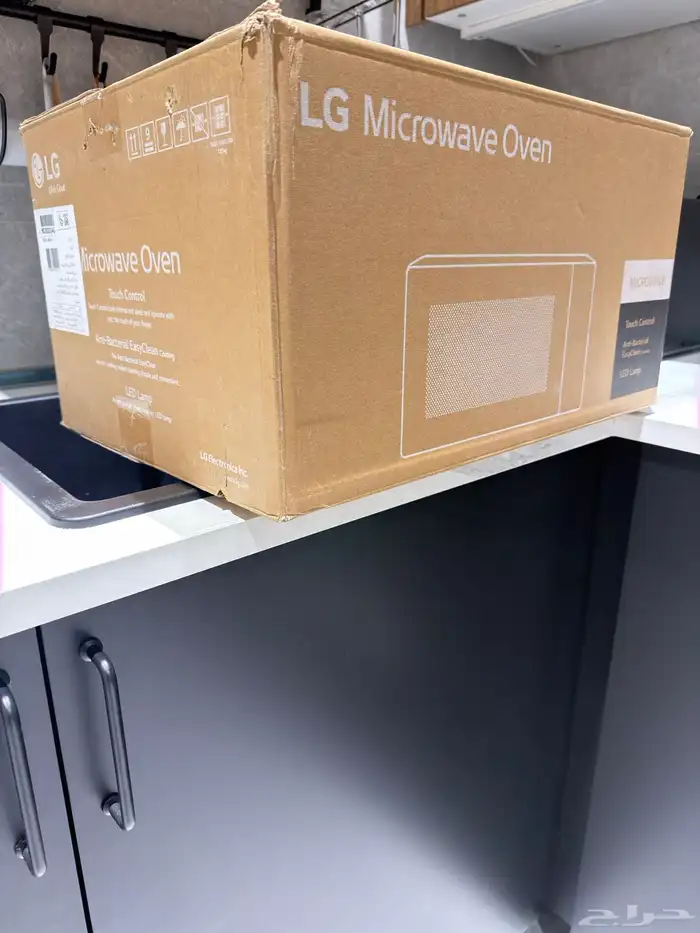 مايكرويف LG اسود 4