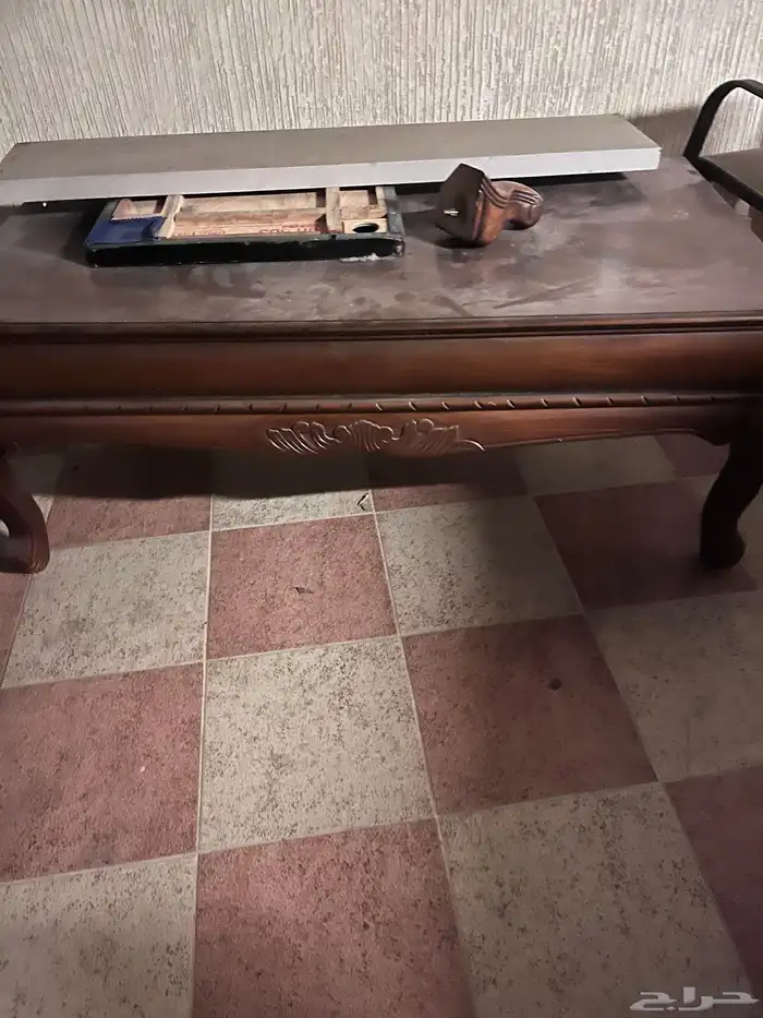 صوفه طاولة خدمه عربة قهوه طابعه 2