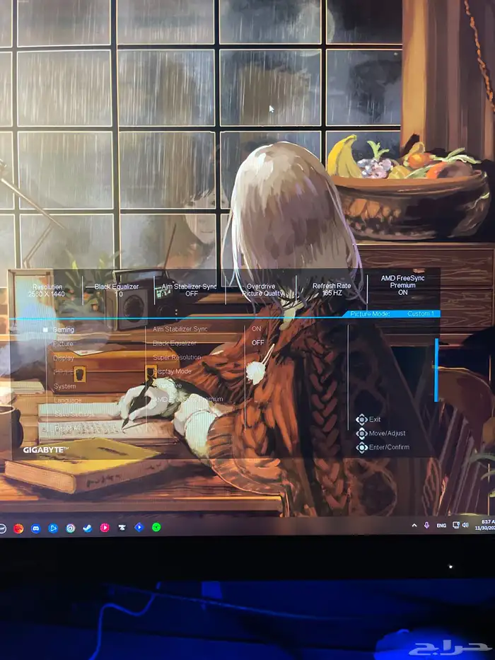 gigabyte monitor 2k 165hz m27q p 7