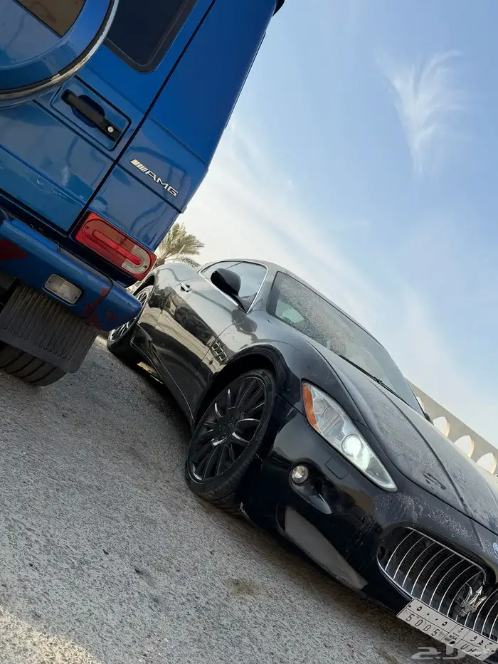 مازراتي قراند توريزمو اس 4.7 المكينة الحمراء مصدومة 7