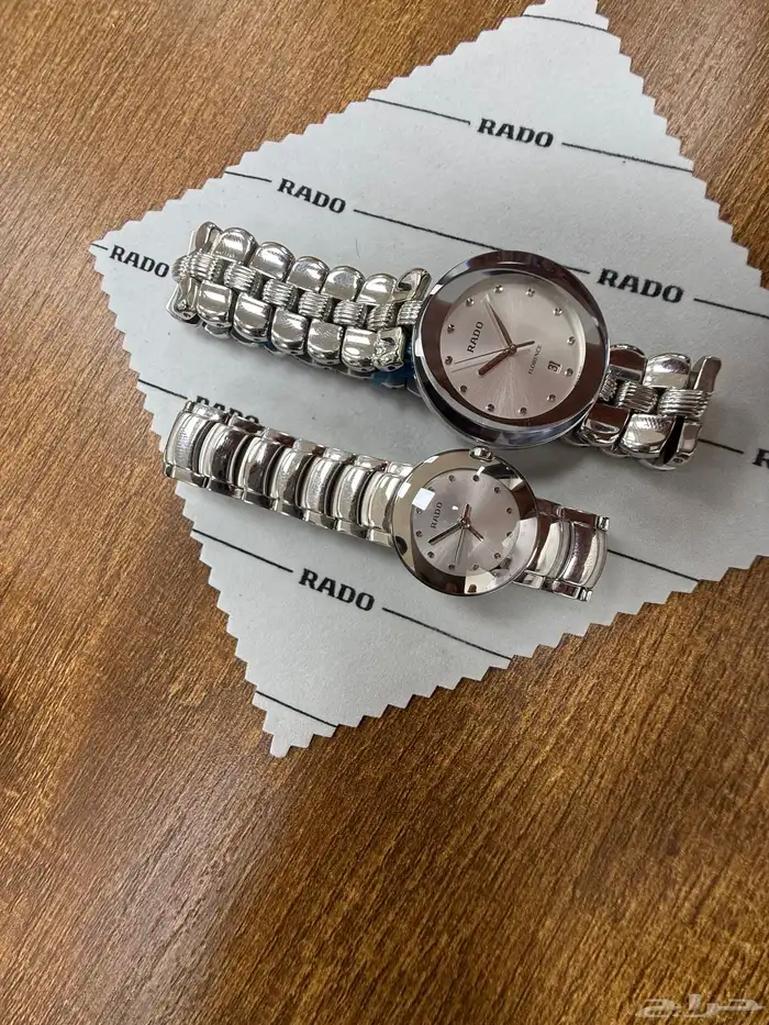 طقم ساعات رجالي ونسائي RADO 6