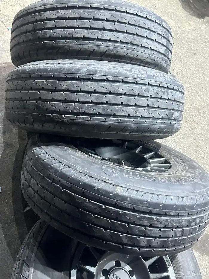 كفرات شاهين هامان مع جنوط ميثود 6 مسمار مقاس 17 17