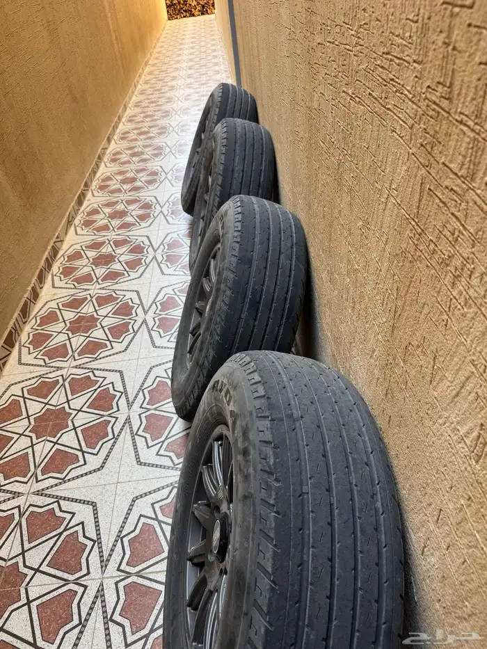 جنوط برايد مقاس 17 وكفرات شواهين جكسار والكزز 2