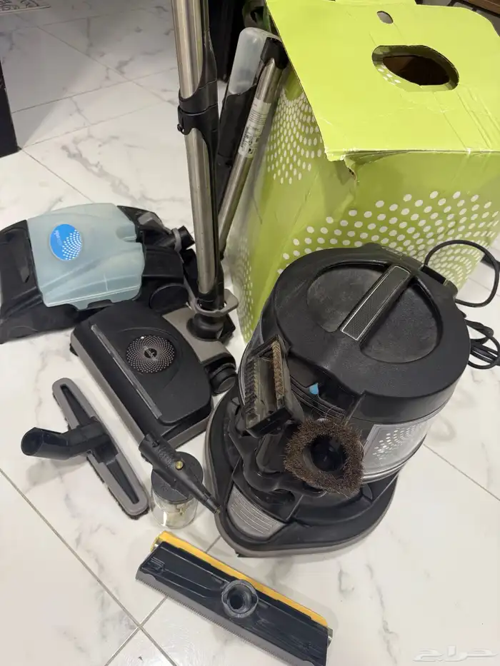 مكنسة الرينمبو شبة جديده استخدام ثلاث مرات فقط صيانه حديثه 1