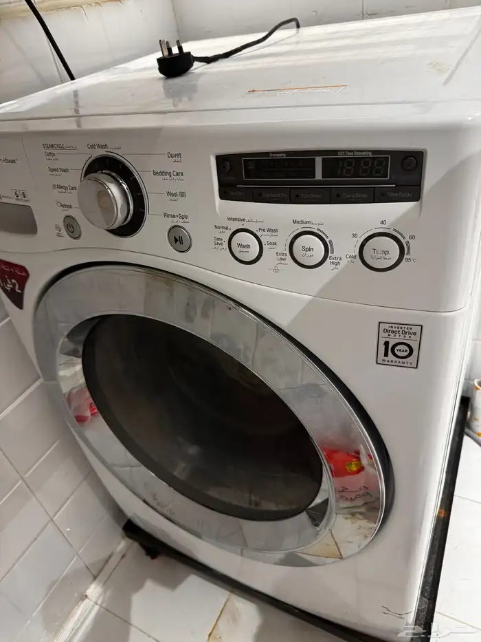 غسالة LG حوض امامي لبيع 0