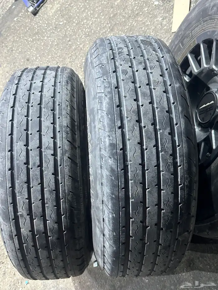 كفرات شاهين هامان مع جنوط ميثود 6 مسمار مقاس 17 22