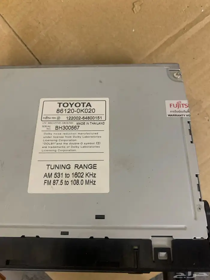 مسجل كامري 2011 ب حالة الوكاله مع الديكور 1