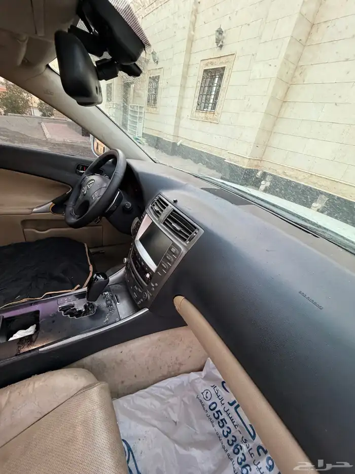 لكزس is300 موديل 2008 مفحوص ومجدد السعر 15 الف قابل للتفاوض 22