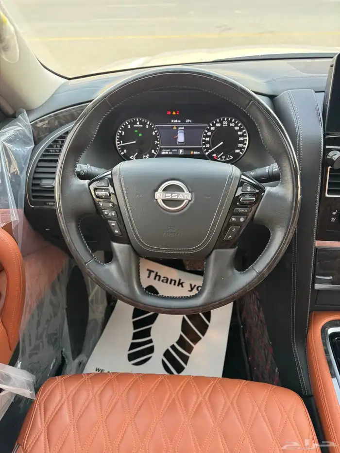 للبيع نيسان باترول بلاتينيوم 2023 سعودي بحالة الوكاله 13