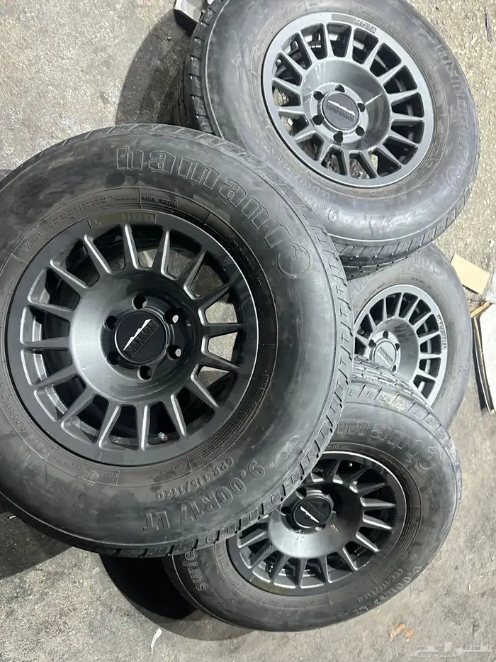 كفرات شاهين هامان مع جنوط ميثود 6 مسمار مقاس 17 1