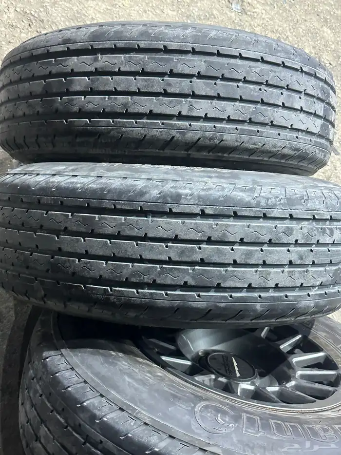 كفرات شاهين هامان مع جنوط ميثود 6 مسمار مقاس 17 18