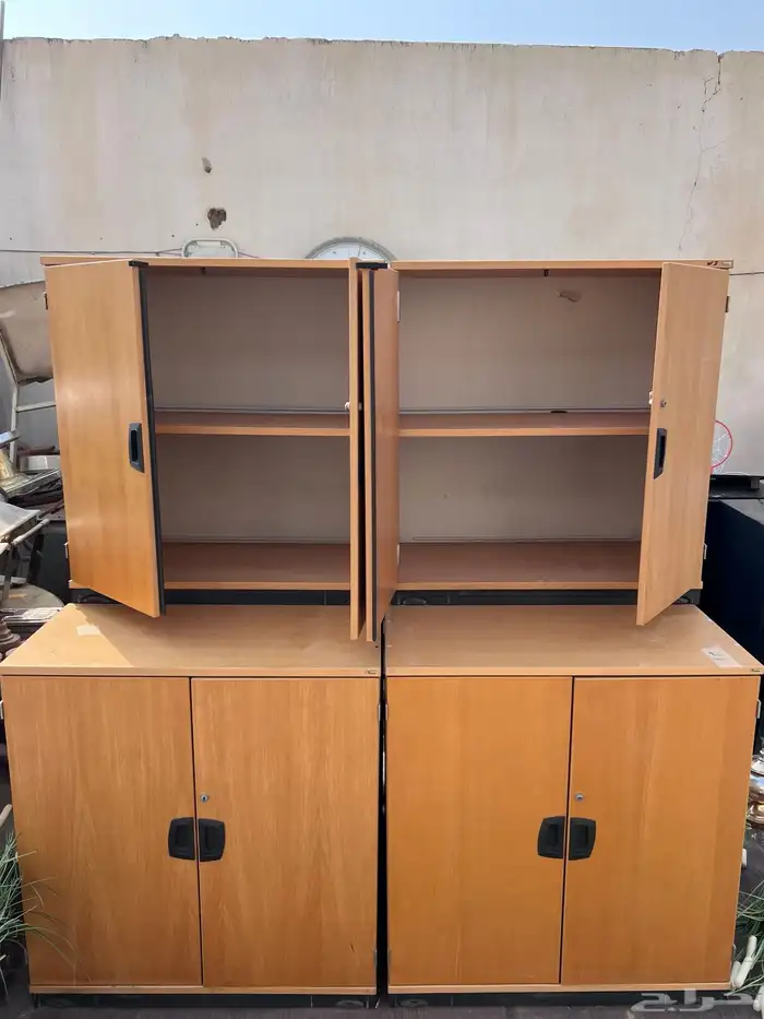 سرير ودلب ودولبيب خشب مكان شاشة 8