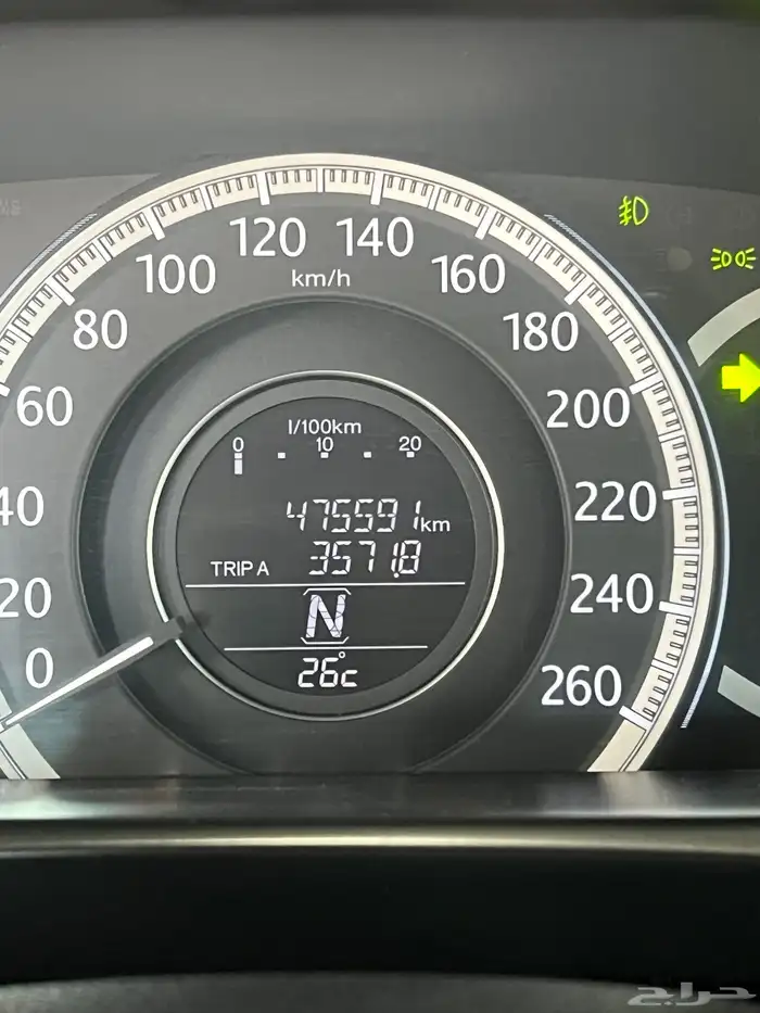 هوندا أكورد نص فل موديل 2014 9