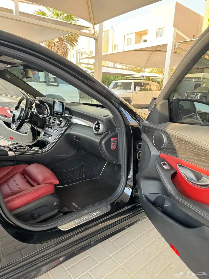 للبيع مرسيدس c200 فل كامل 2015 10