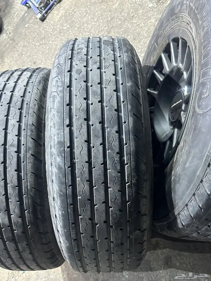 كفرات شاهين هامان مع جنوط ميثود 6 مسمار مقاس 17 19