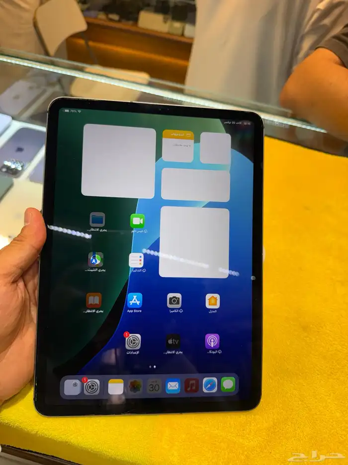 آيباد برو 256 قيقاء بشريحة 2020 نضيف وكالة مادخل صيانة 9
