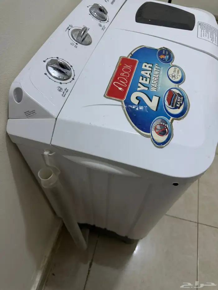 غسالة جهتين 5 كيلو تعمل بكفاءة لا يوجد بها اي اعطال البيع 2