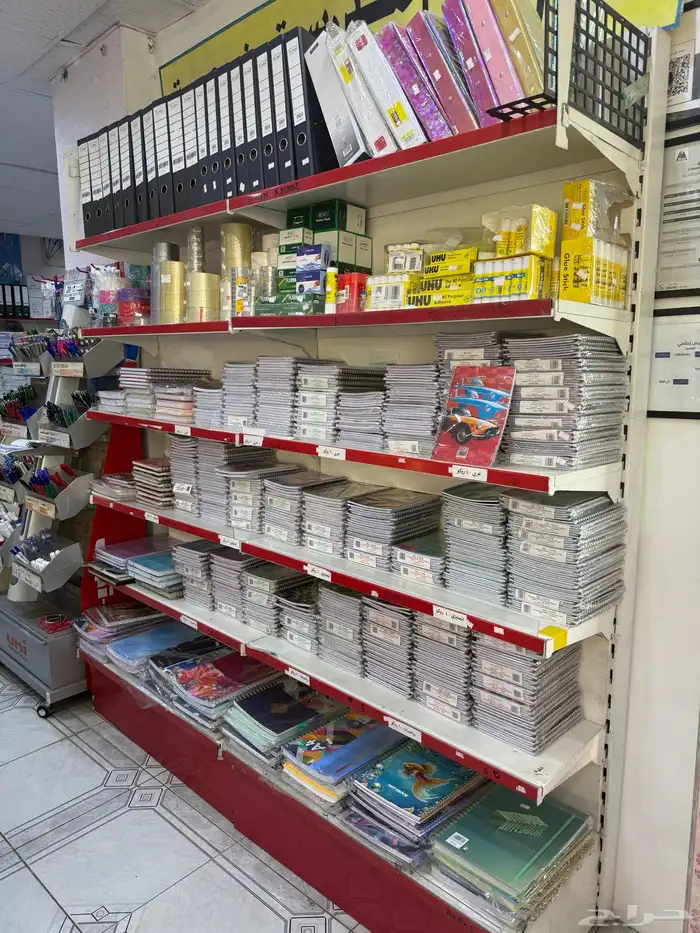 مكتبة قرطاسية وخدمات طلاب للبيع 8