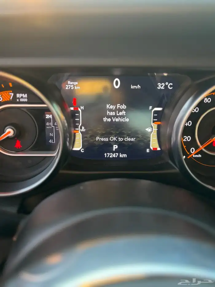 جيب رانجلر 6 سلندر بحالة الوكالة 2023 12