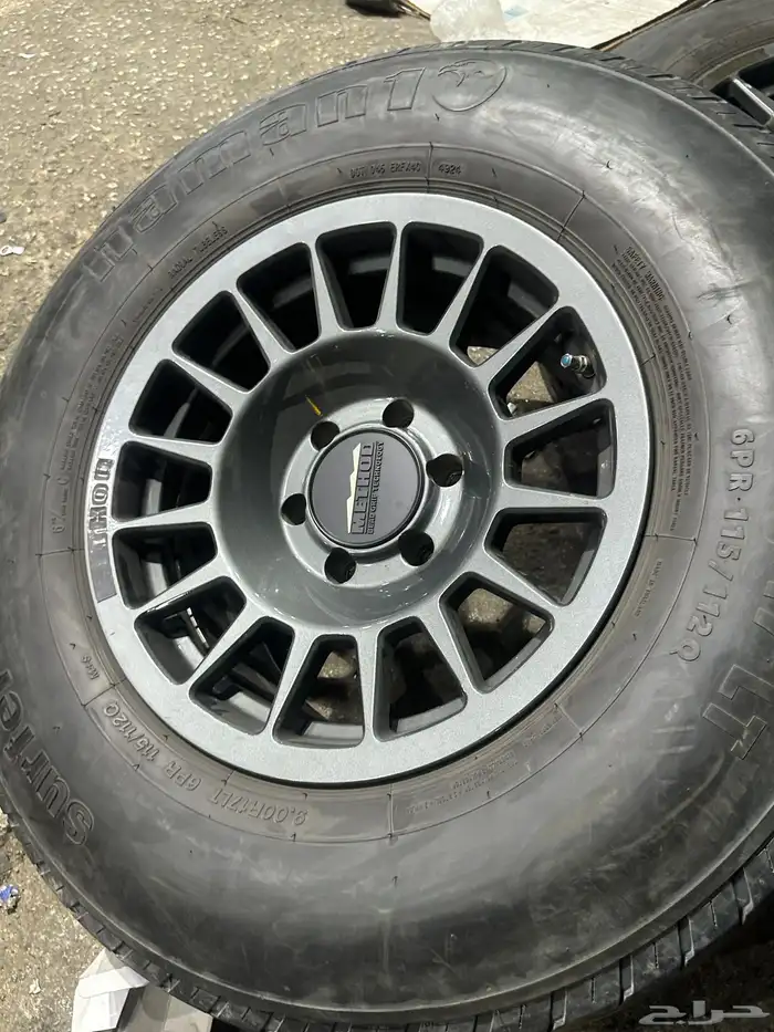 كفرات شاهين هامان مع جنوط ميثود 6 مسمار مقاس 17 2