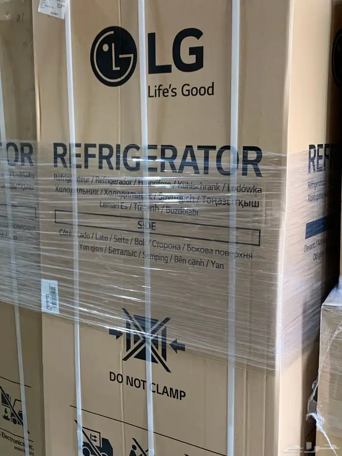 ثلاجة LG 21 قدم جديدة بكرتونها من اكسترا للبيع 1