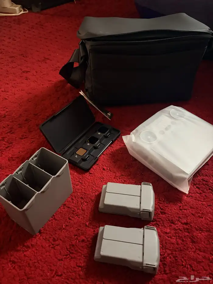 رموت dji وبطاريه عدد 2 للمافيك مني 5 برو وفلاتر 5