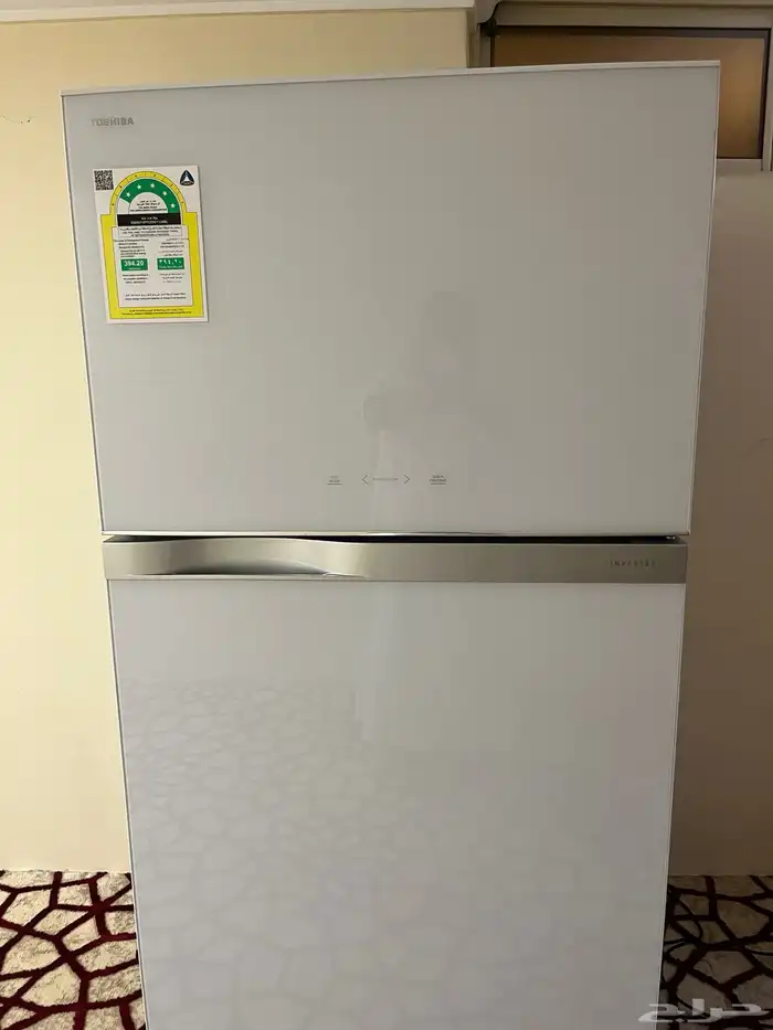 ثلاجه توشيبا شبه جديده 0