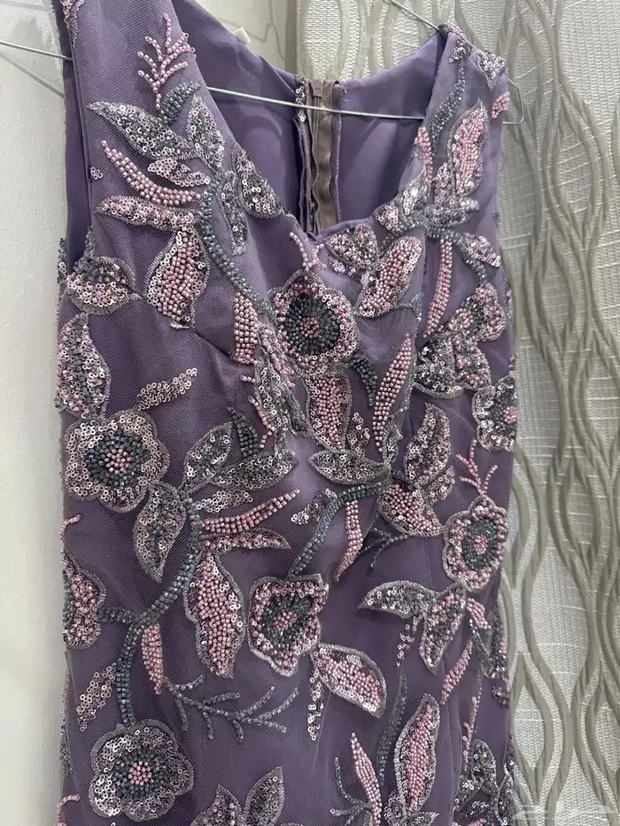 فستان سهره مقاس سمول (لم يتم لبسه ابدا  بسبب المقاس ) 2