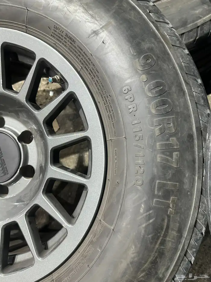 كفرات شاهين هامان مع جنوط ميثود 6 مسمار مقاس 17 4