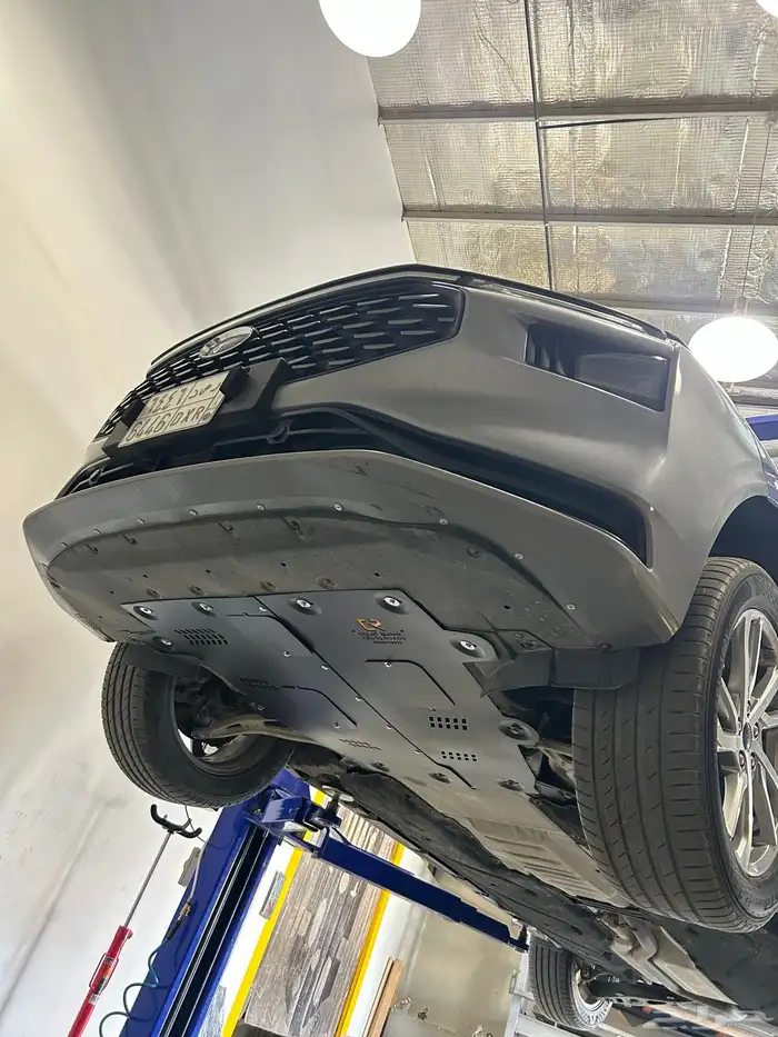 صاجة حمايه اسفل المكينة حديد ضد الصدأ فورد تورس 2023-2025 1