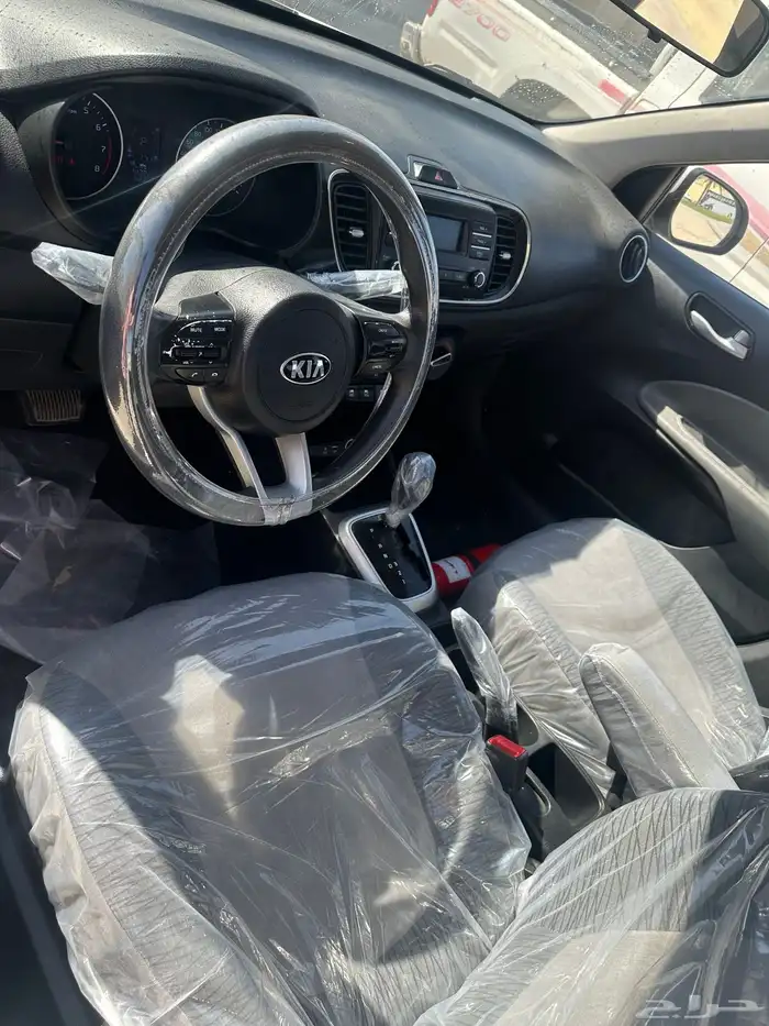 كيا بيجاس لون ابيض نص فل 3