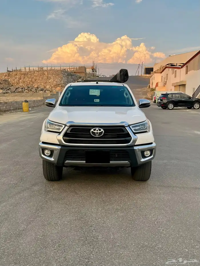 هايلوكس 2021سعودي فل ديزل ماكينه 2800 مشروطه ومجهزة للرحلات 0