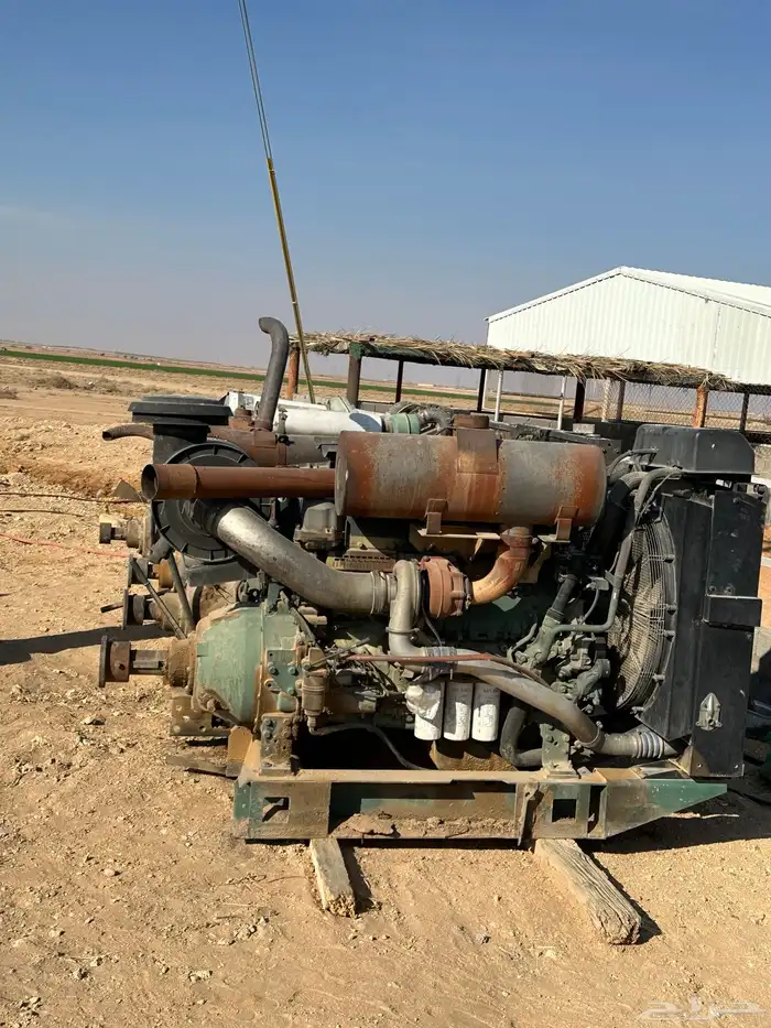 للبيع مكائن ديزل فولفو بحاله جيده عدد 4 3