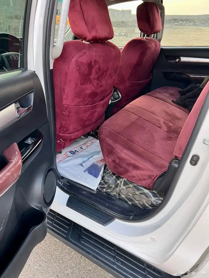 هايلوكس 2021سعودي فل ديزل ماكينه 2800 مشروطه ومجهزة للرحلات 15