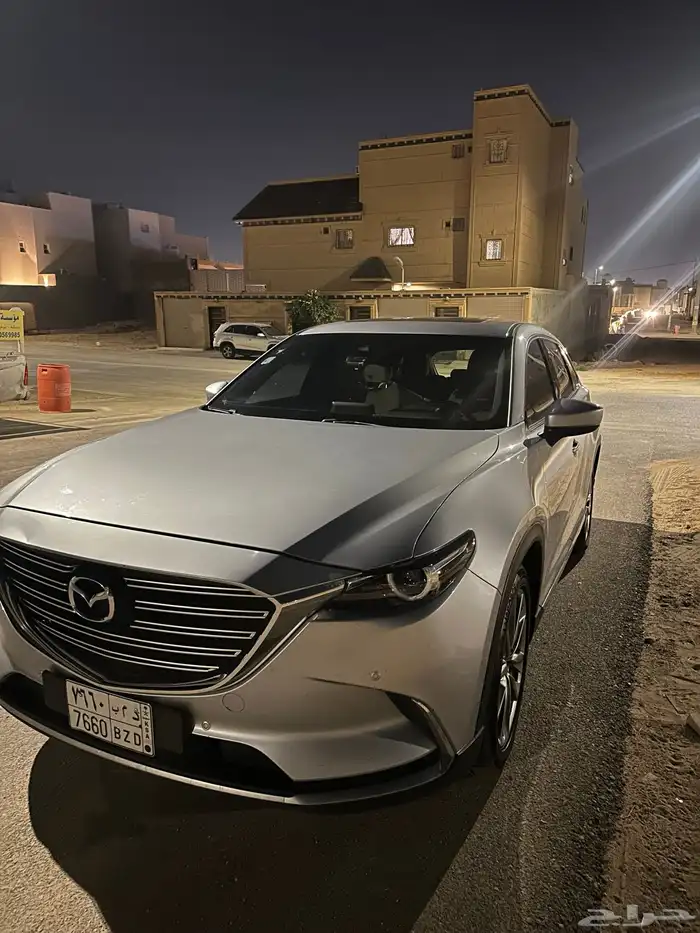 مازدا CX9 2018 فضي نظيف ممشى 228 الف 0