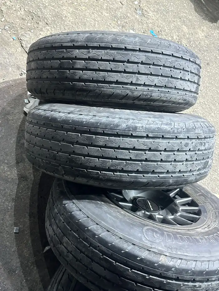 كفرات شاهين هامان مع جنوط ميثود 6 مسمار مقاس 17 16