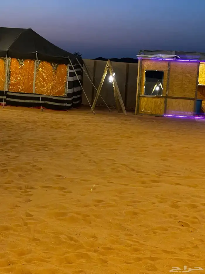 مخيم للإيجار اليومي في الزوليات طريق الخرج 14