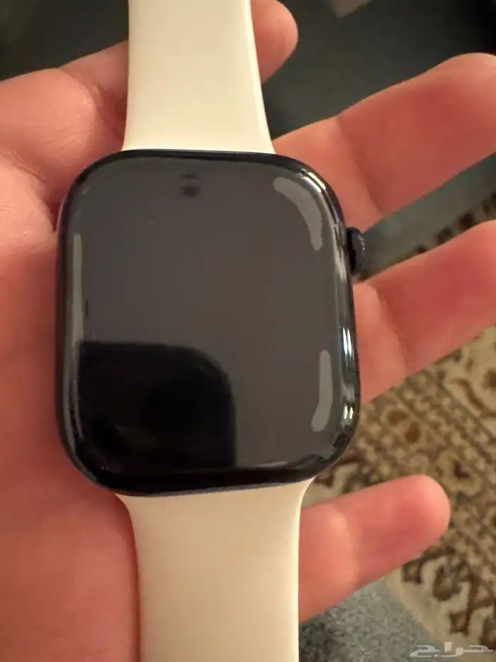 ساعة ابل آخر اصدر جيل 10 موجود الكرتون والشاحن والساعه جديد 1