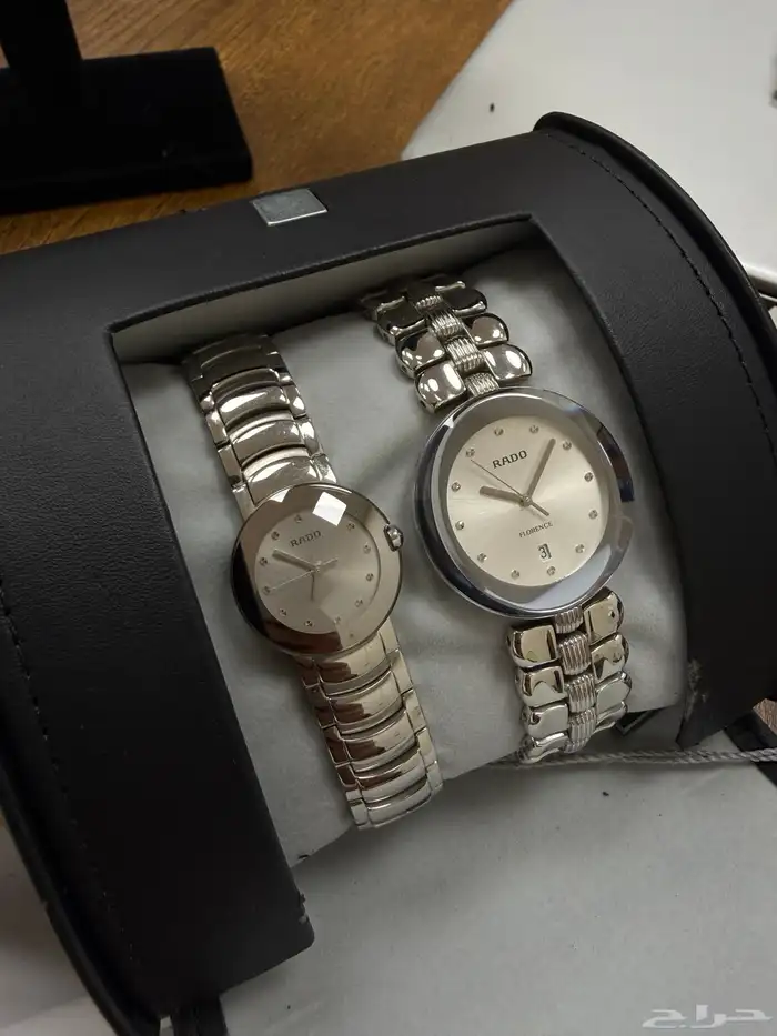 طقم ساعات رجالي ونسائي RADO 9