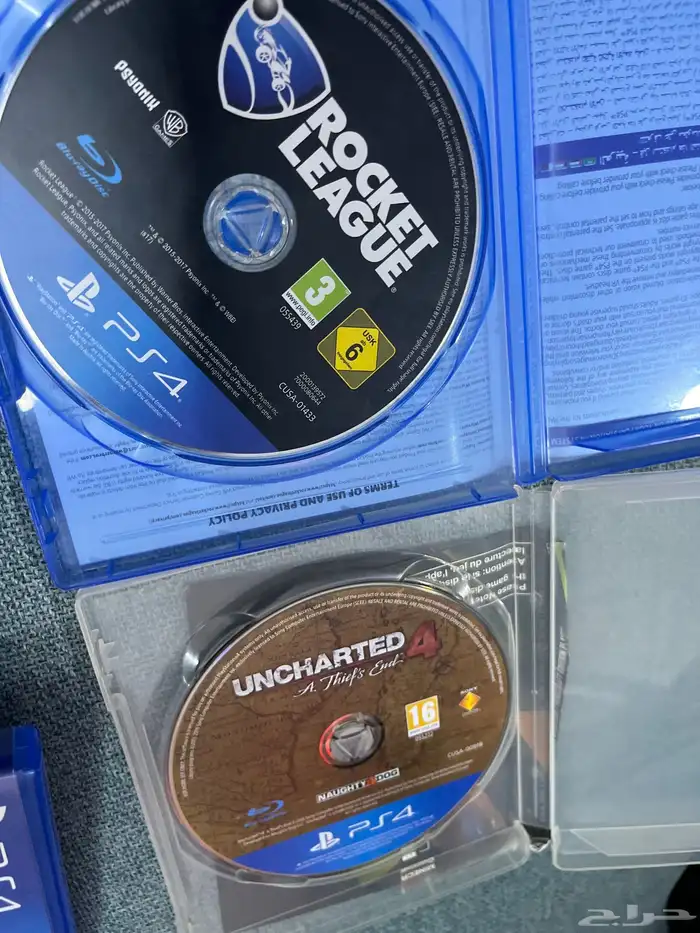 للبيع اشرطة سوني 4