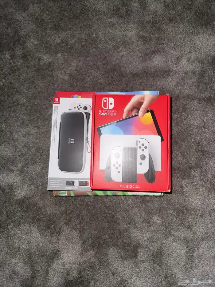 نينتندو سويتش اوليد ابيض (معدل)جديد استعمال شهرين 0
