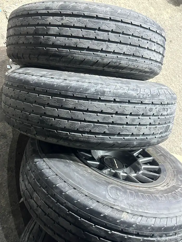 كفرات شاهين هامان مع جنوط ميثود 6 مسمار مقاس 17 14