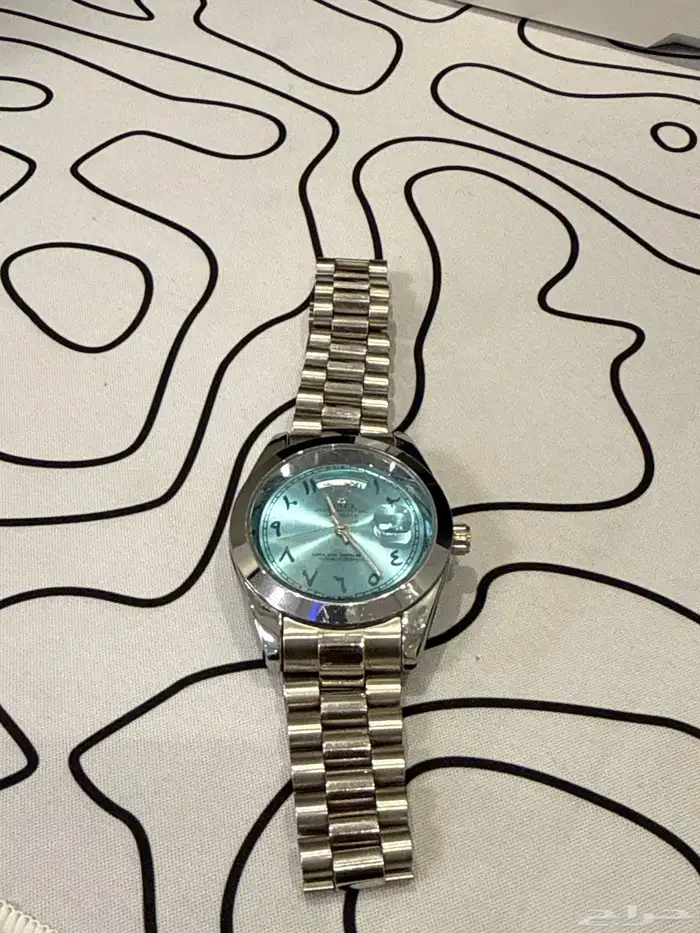 ساعة شبه رولكس للبيع و كيبورد و صور 0