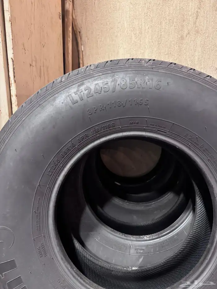 كفرات شاهين مقاس 245 85R16. تاريخ 2025 تحت الضمان 2