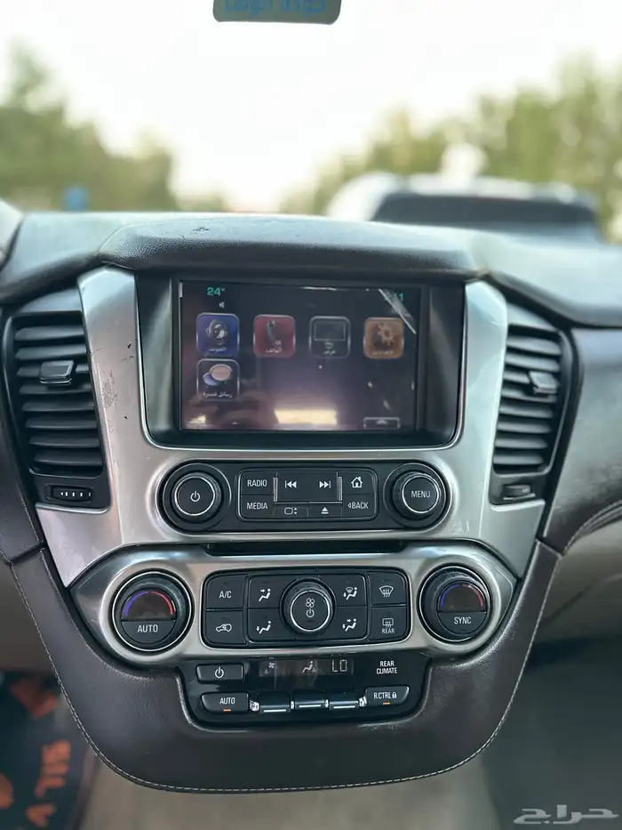 شفروليه تاهو موديل 2017 سعودي دبل 24