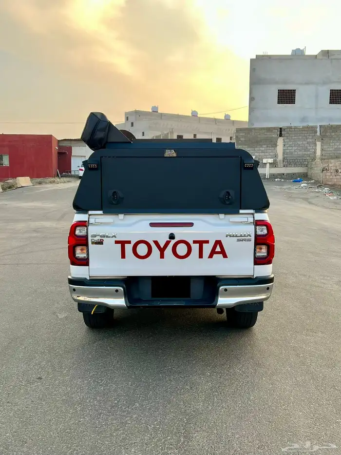 هايلوكس 2021سعودي فل ديزل ماكينه 2800 مشروطه ومجهزة للرحلات 3