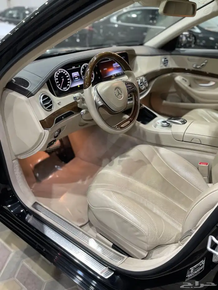 مرسيدس S400 سعودي 2016 عداد 56 الف 7