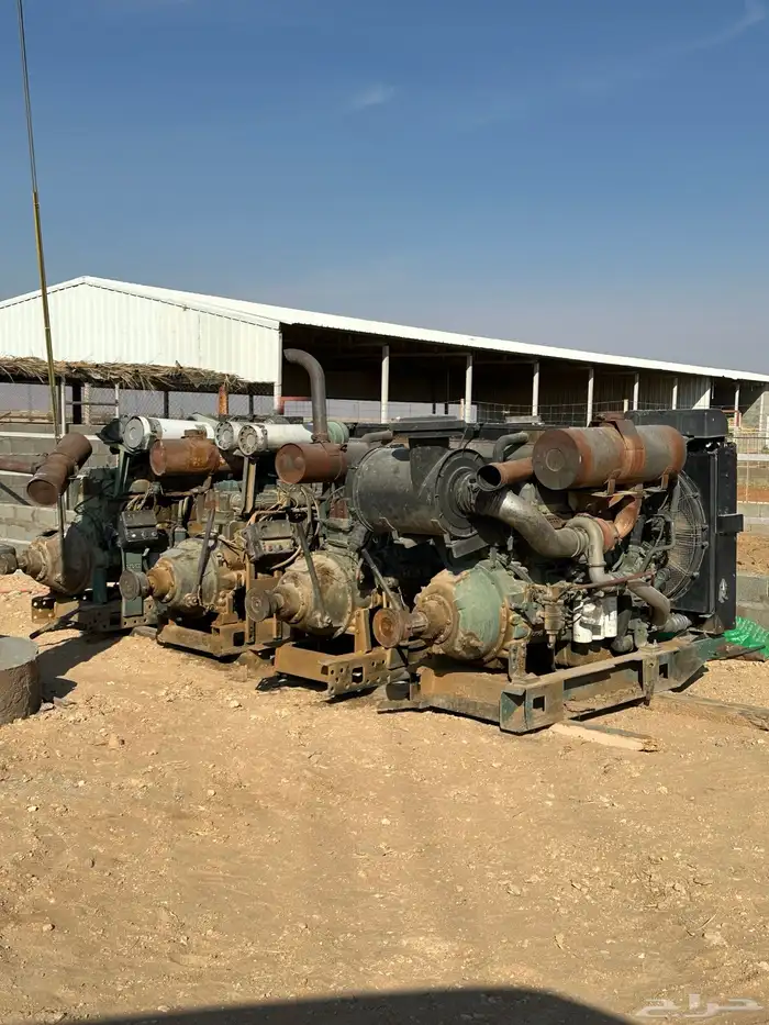 للبيع مكائن ديزل فولفو بحاله جيده عدد 4 1