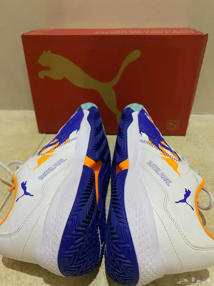 حذاء بوما رياضي شبه جديد مستعمل ساعتين فقط 9